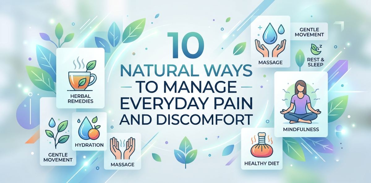 10 Natural Ways to Manage Everyday Pain and Discomfort