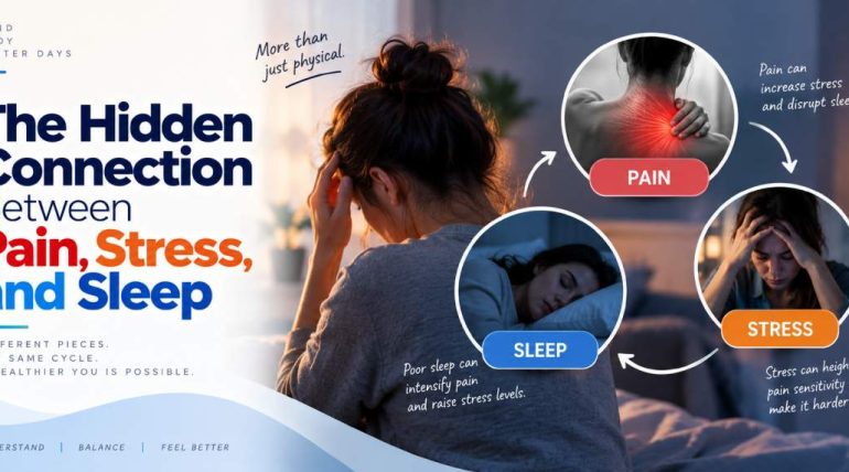 The Hidden Connection Between Pain, Stress, and Sleep