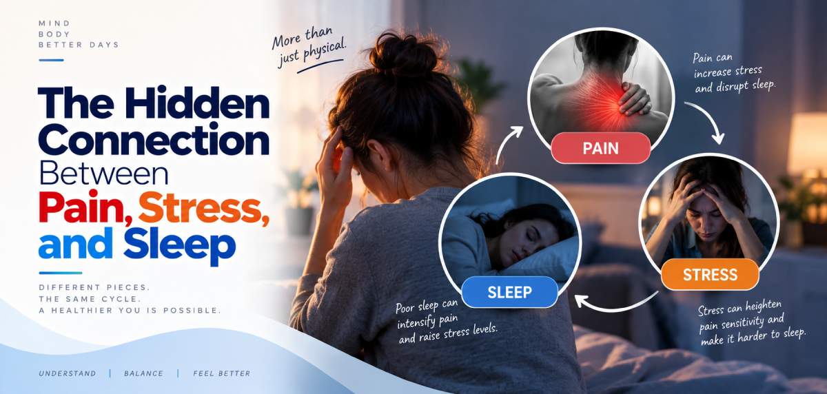 The Hidden Connection Between Pain, Stress, and Sleep