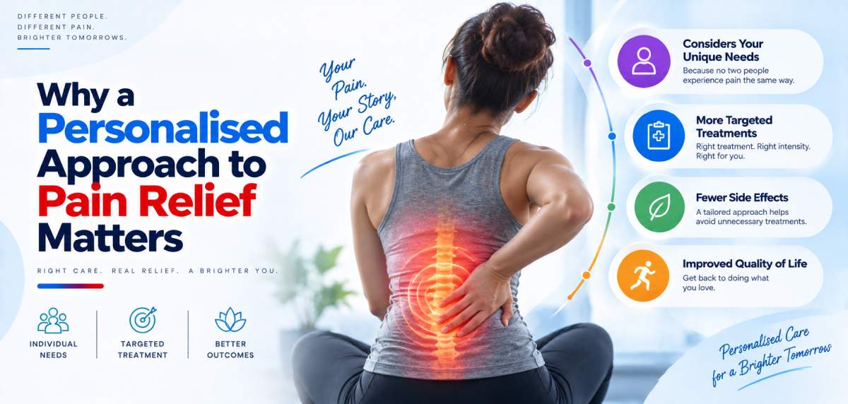 Why a Personalised Approach to Pain Relief Matters