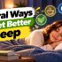 Natural Sleep Tips Thumbnail